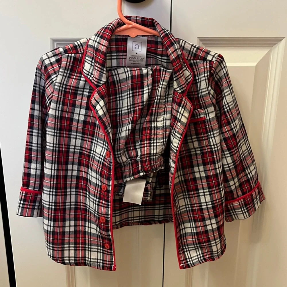 Baby gap x Pendleton collab Pajama Set 18-24 months - Picture 2 of 6